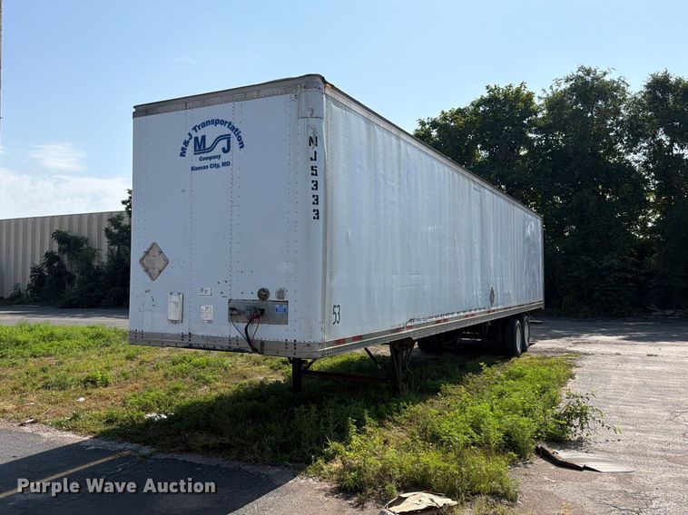 2004 Wabash DVLHHSA dry van trailer