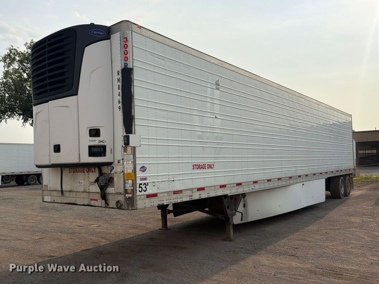 2018 Utility VS2RA refrigerated van trailer