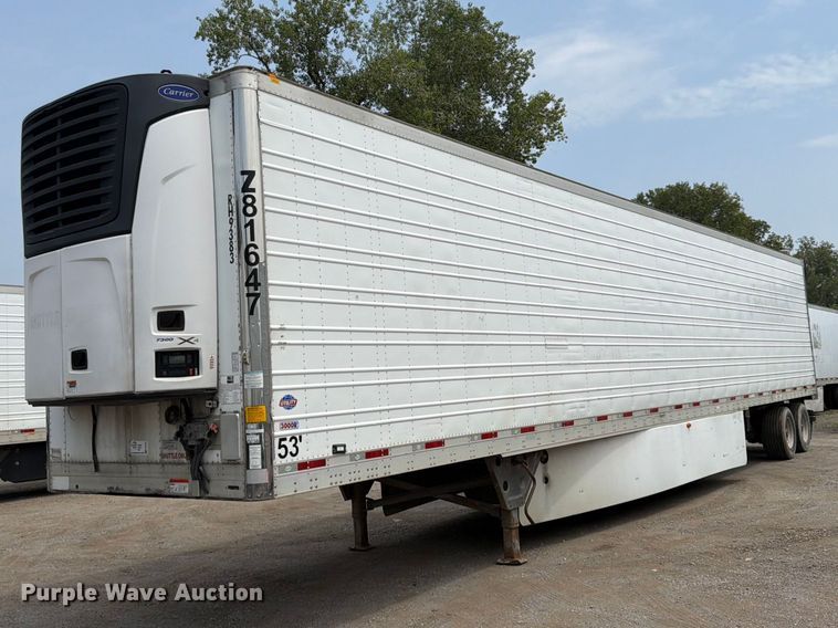 2018 Utility VS2RA refrigerated van trailer