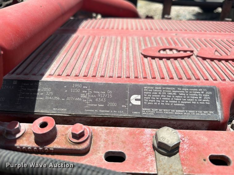 image for item YA2155 2021 Peterbilt 389 semi truck
