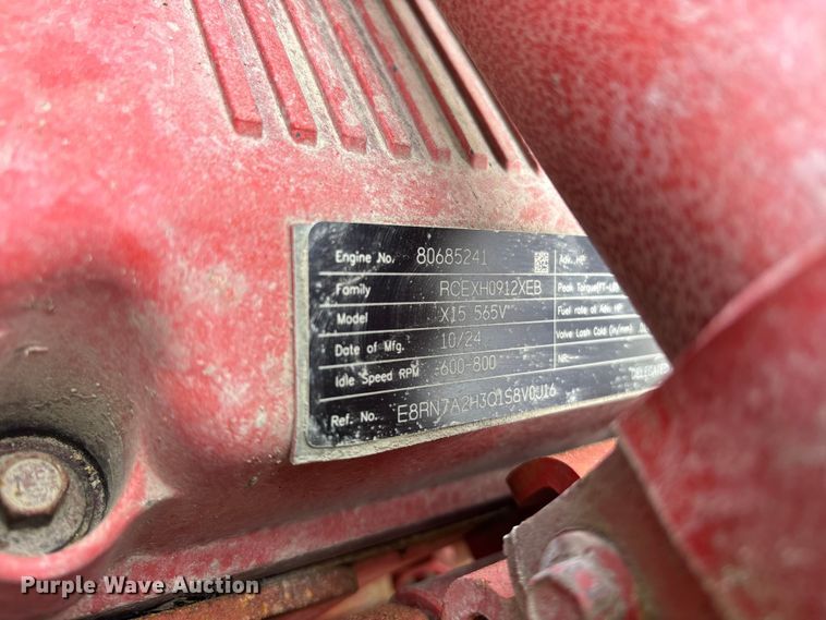 image for item YA3158 2025 Peterbilt 589 semi truck
