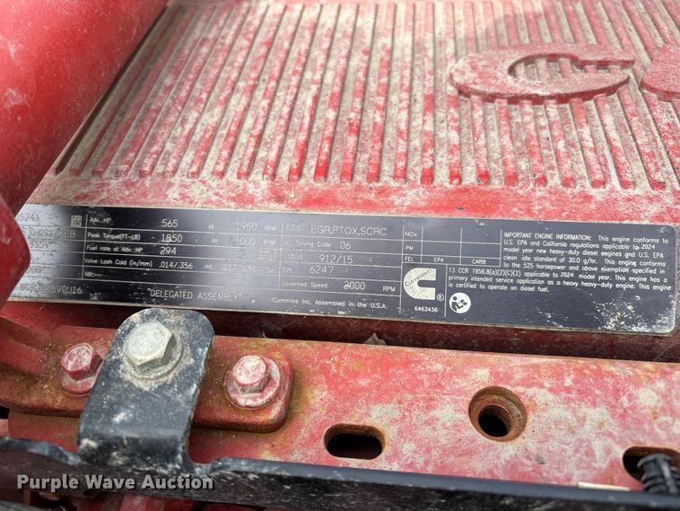 image for item YA3158 2025 Peterbilt 589 semi truck
