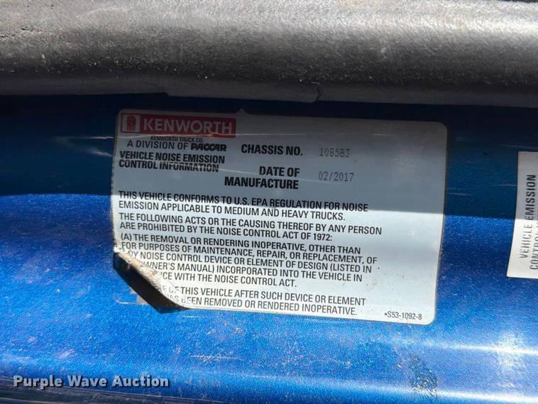 image for item YA3409 2018 Kenworth T680  semi truck