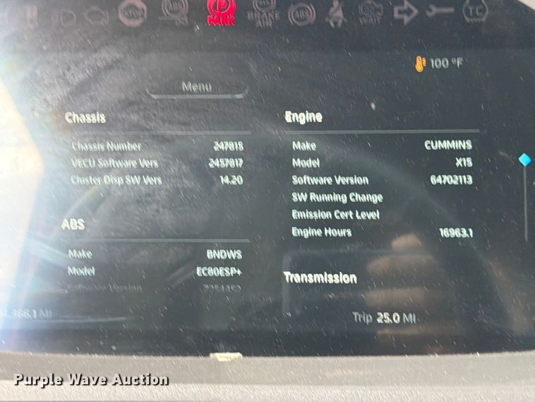 image for item YA3745 2023 Kenworth T680 semi truck