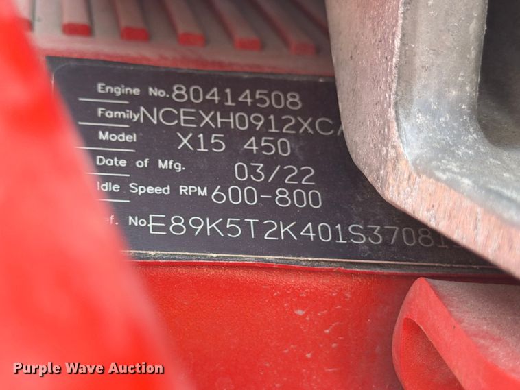 image for item YA3745 2023 Kenworth T680 semi truck