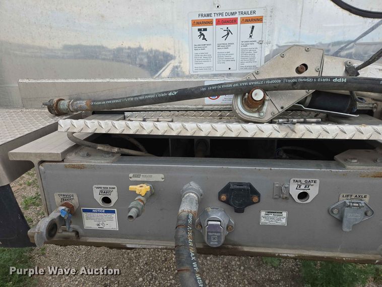 image for item YA3927 2025 East Genesis end dump trailer
