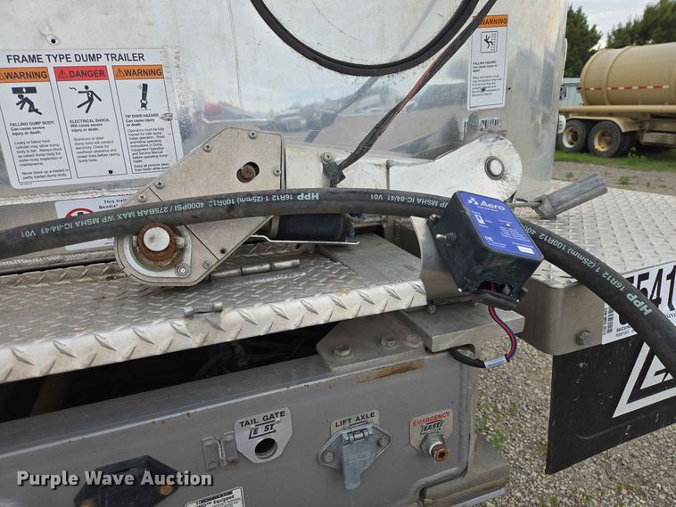 image for item YA3927 2025 East Genesis end dump trailer
