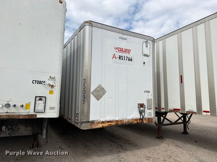1995 Wabash dry van trailer