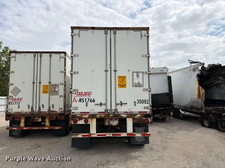 image for item YA4172 1995 Wabash dry van trailer