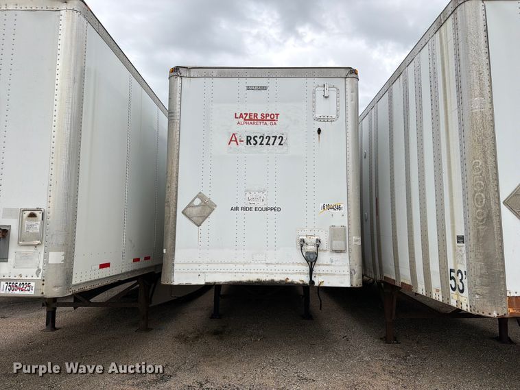 1995 Wabash dry van trailer