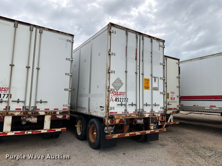 image for item YA4173 1995 Wabash dry van trailer