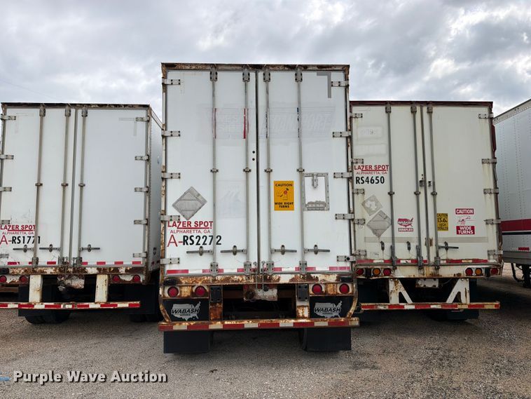 image for item YA4173 1995 Wabash dry van trailer