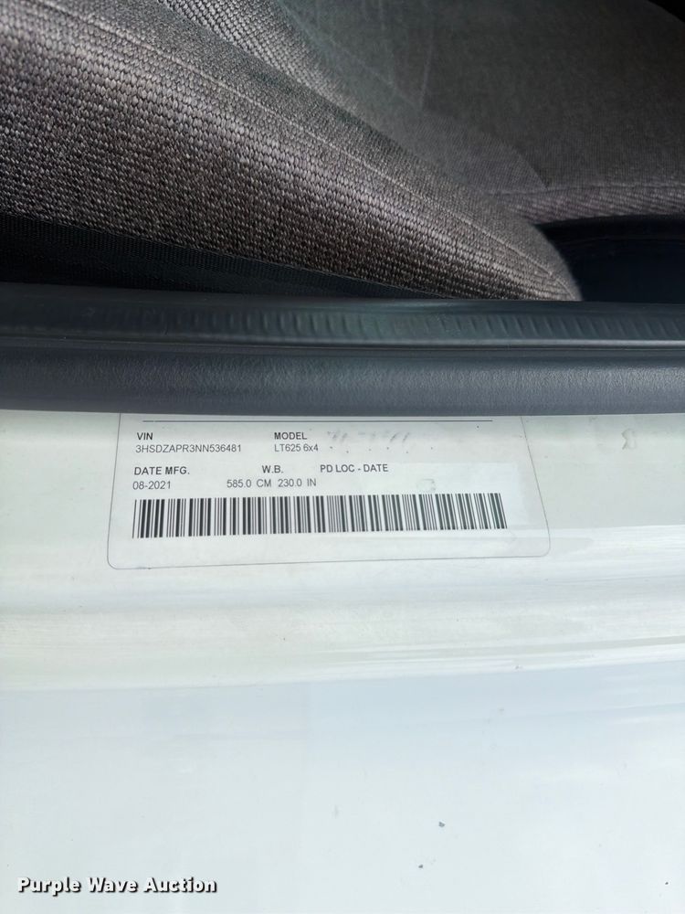 image for item YA4228 2022 International LT625 semi truck