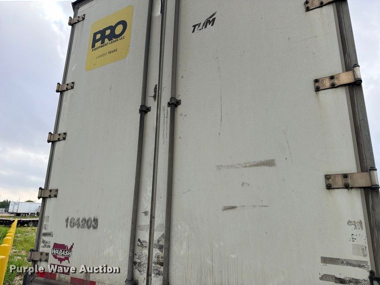 image for item YA4240 2020 Wabash DVLSHPC dry van trailer
