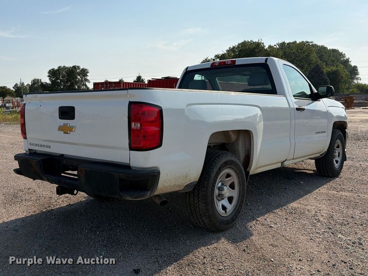 image for item DN6692 2016 Chevrolet Silverado 1500 pickup truck