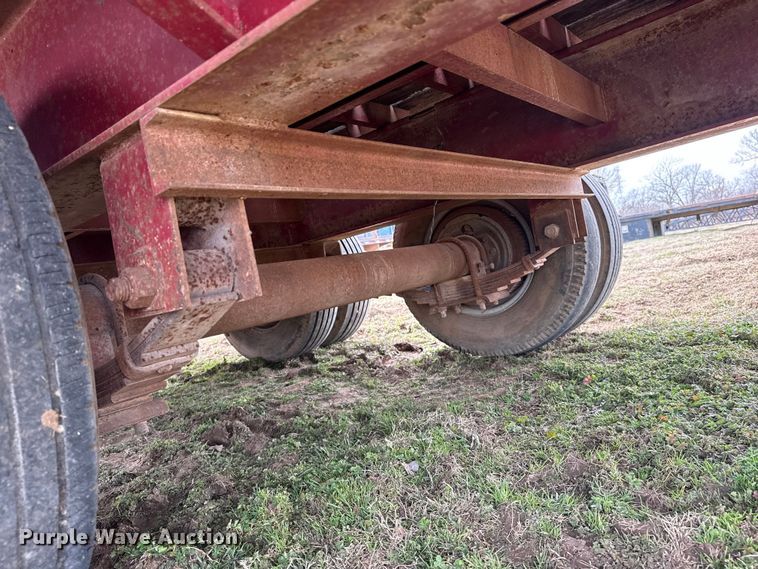 image for item DQ4269 1998 Coose Trailer Mfg. Inc. equipment trailer