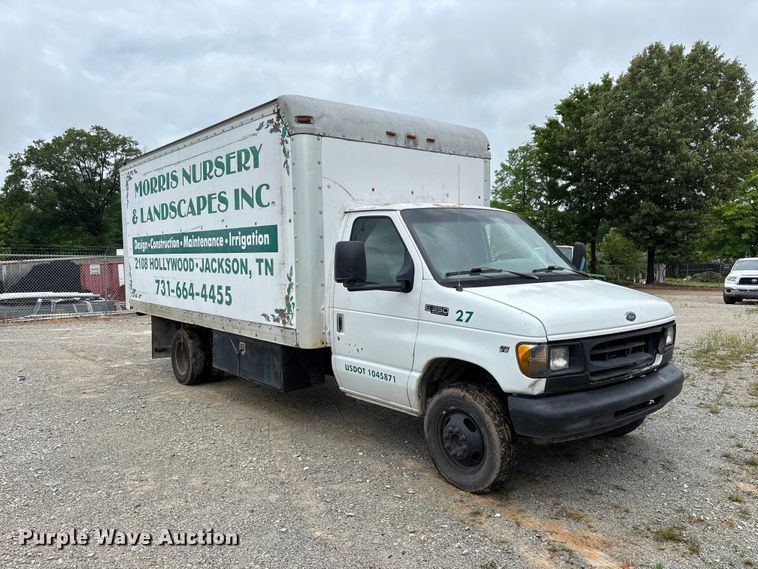 image for item DV4363 1999 Ford E350 box truck