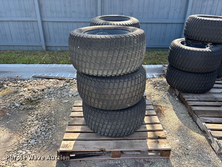 image for item DV7252 (6) 33x16-500 tires and wheels
