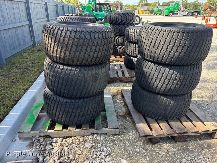 image for item DV7252 (6) 33x16-500 tires and wheels