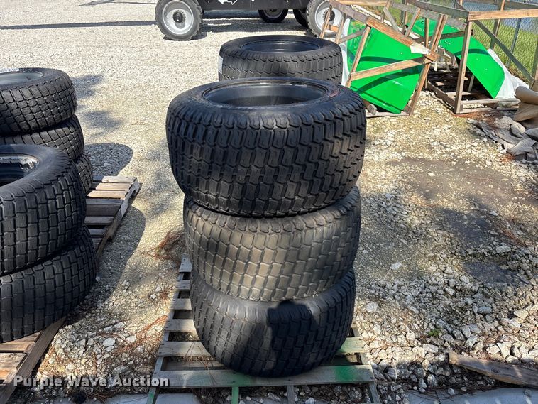 image for item DV7252 (6) 33x16-500 tires and wheels
