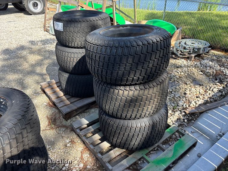 image for item DV7252 (6) 33x16-500 tires and wheels