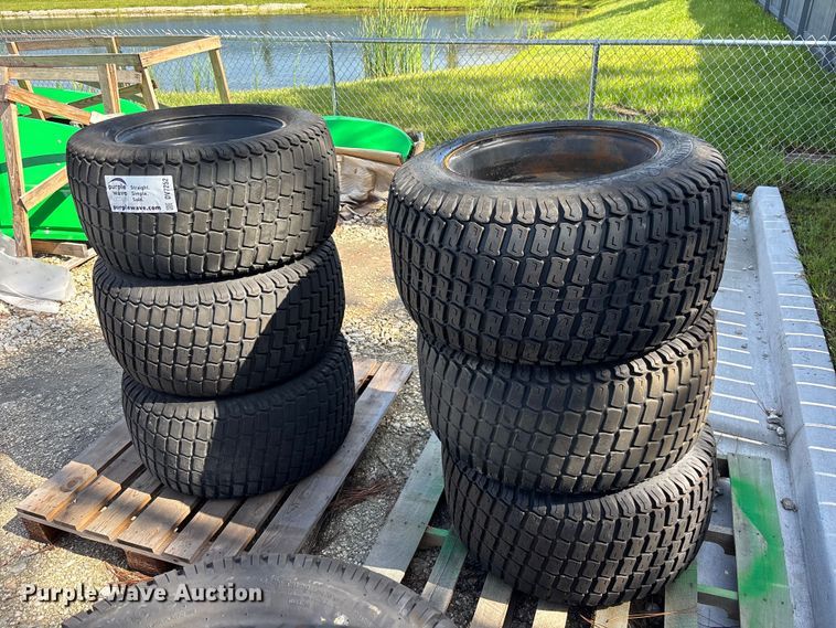 image for item DV7252 (6) 33x16-500 tires and wheels