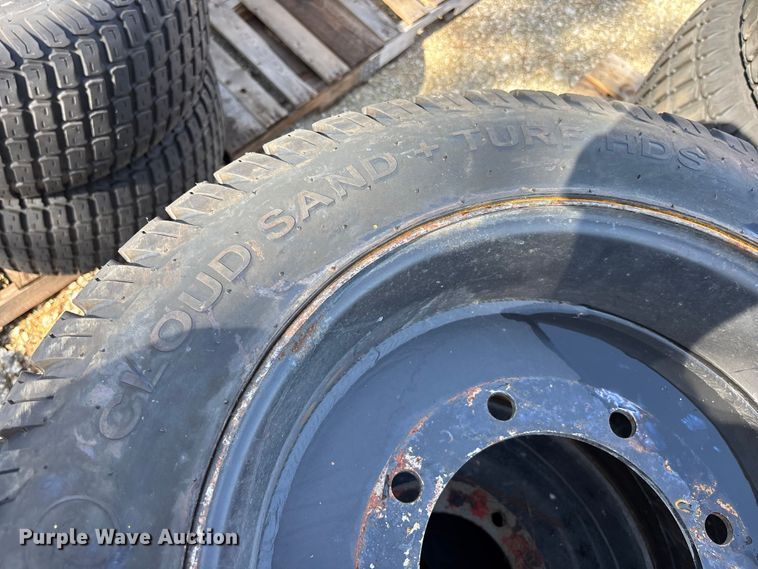 image for item DV7252 (6) 33x16-500 tires and wheels