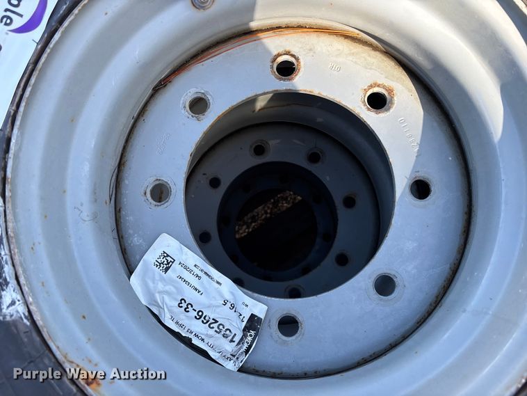 image for item DV7253 (3) 12-16.5 tires and wheels