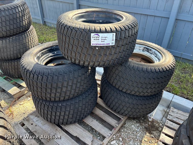 (5) 33x16-500 tires and wheels