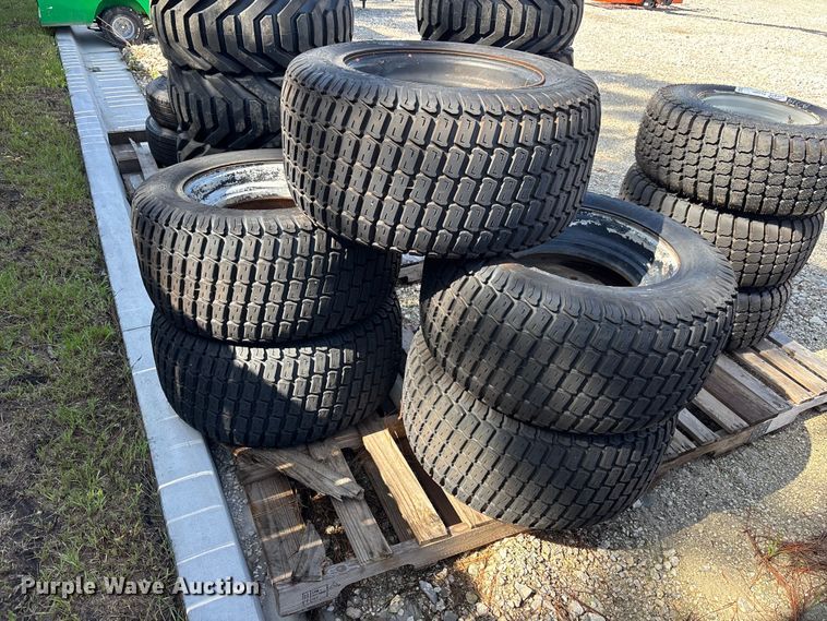 image for item DV7254 (5) 33x16-500 tires and wheels