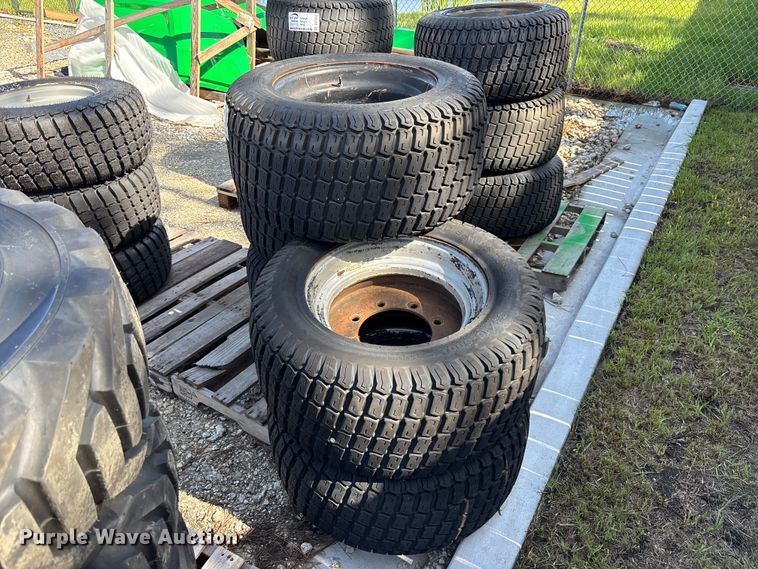 image for item DV7254 (5) 33x16-500 tires and wheels