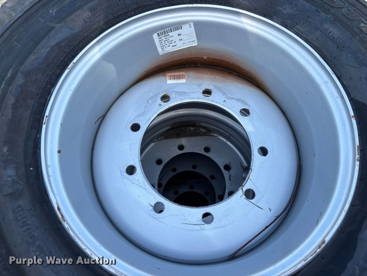 image for item DV7255 (4) 12-16.5 tires and wheels