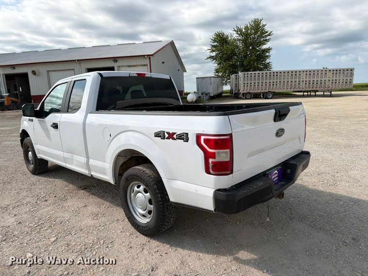 image for item DV8528 2019 Ford F150 Ext. Cab pickup truck