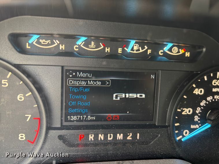 image for item DV8531 2018 Ford F150 Crew Cab pickup truck