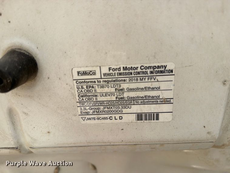 image for item DV8531 2018 Ford F150 Crew Cab pickup truck