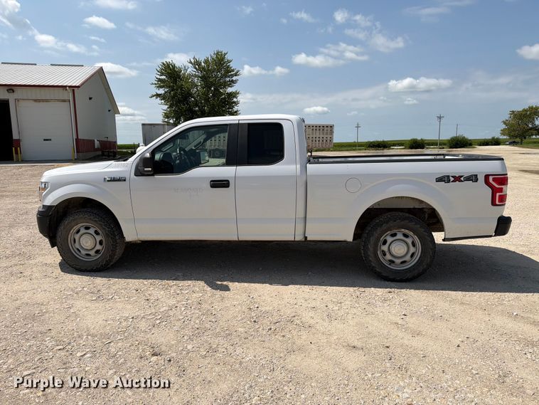 image for item DV8533 2019 Ford F150 Ext. Cab pickup truck