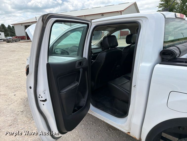 image for item DV8538 2020 Ford Ranger Crew Cab pickup truck