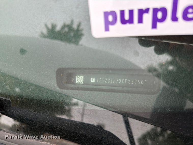 image for item DV8543 2012 Chevrolet Malibu 