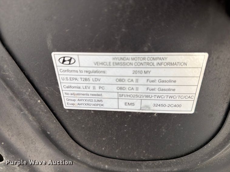 image for item DV8546 2010 Hyundai Genesis Coupe 