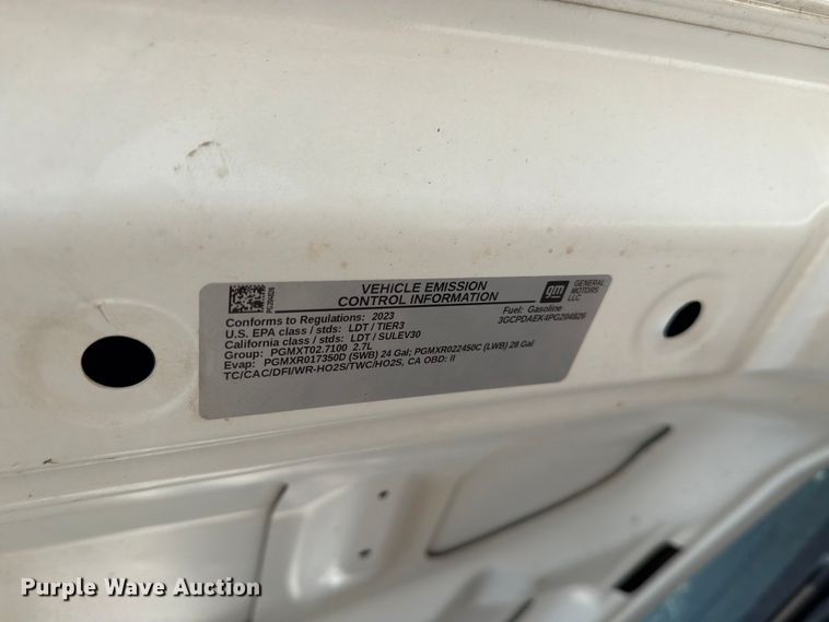 image for item DV8553 2023 Chevrolet Silverado 1500 Crew Cab pickup truck