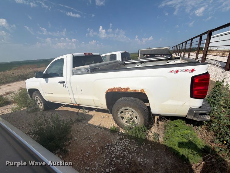 image for item DV8555 2014 Chevrolet Silverado pickup truck