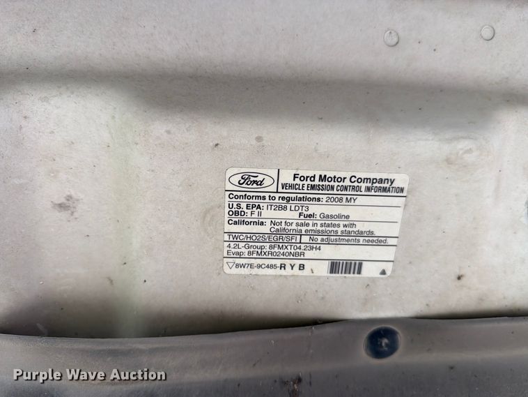 image for item DV8562 2008 Ford F150 pickup truck