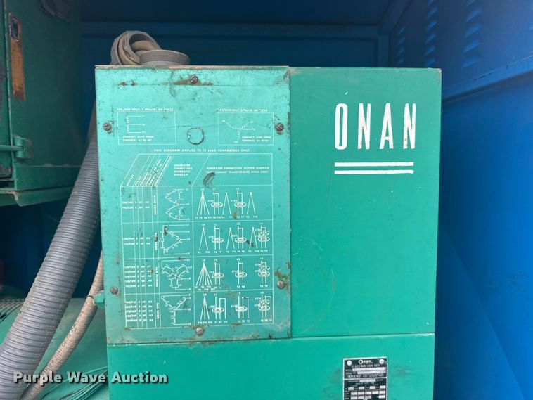 image for item DY3076 Onan DYD-15R generator