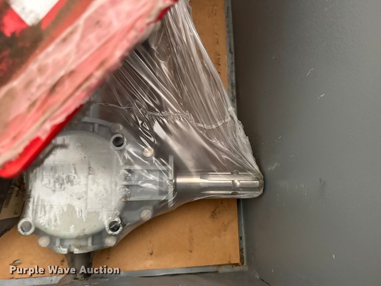 image for item DY3093 Crate of grain drill parts