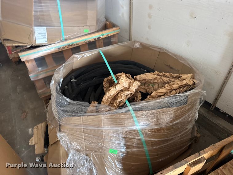 image for item DY3094 (6) crates of hydraulic hoses