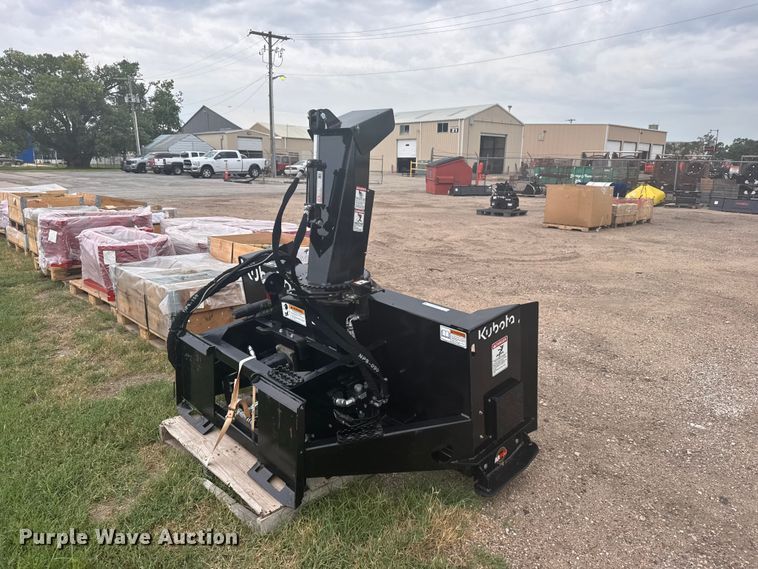 image for item DY3104 Kubota SBL2574 skid steer snow blower
