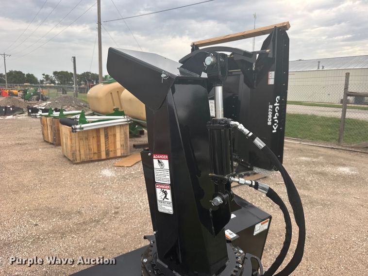 image for item DY3104 Kubota SBL2574 skid steer snow blower