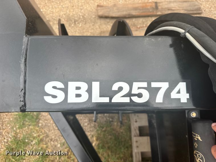 image for item DY3104 Kubota SBL2574 skid steer snow blower