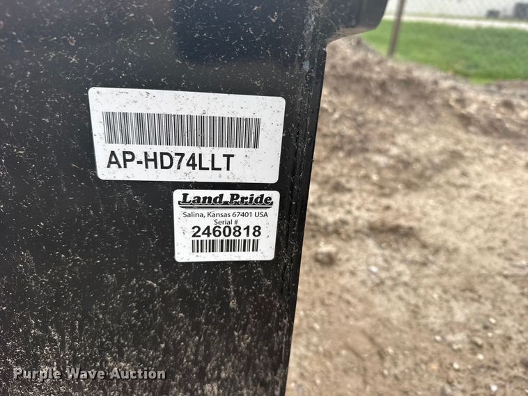 image for item DY3109 Land Pride skid steer bucket