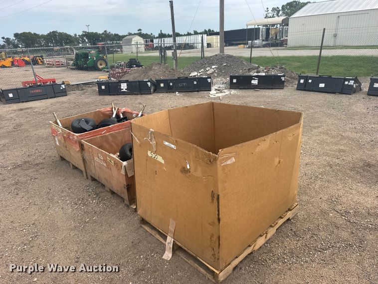 Approximately (30) 15x6.00-6 AFM deck tires and wheels